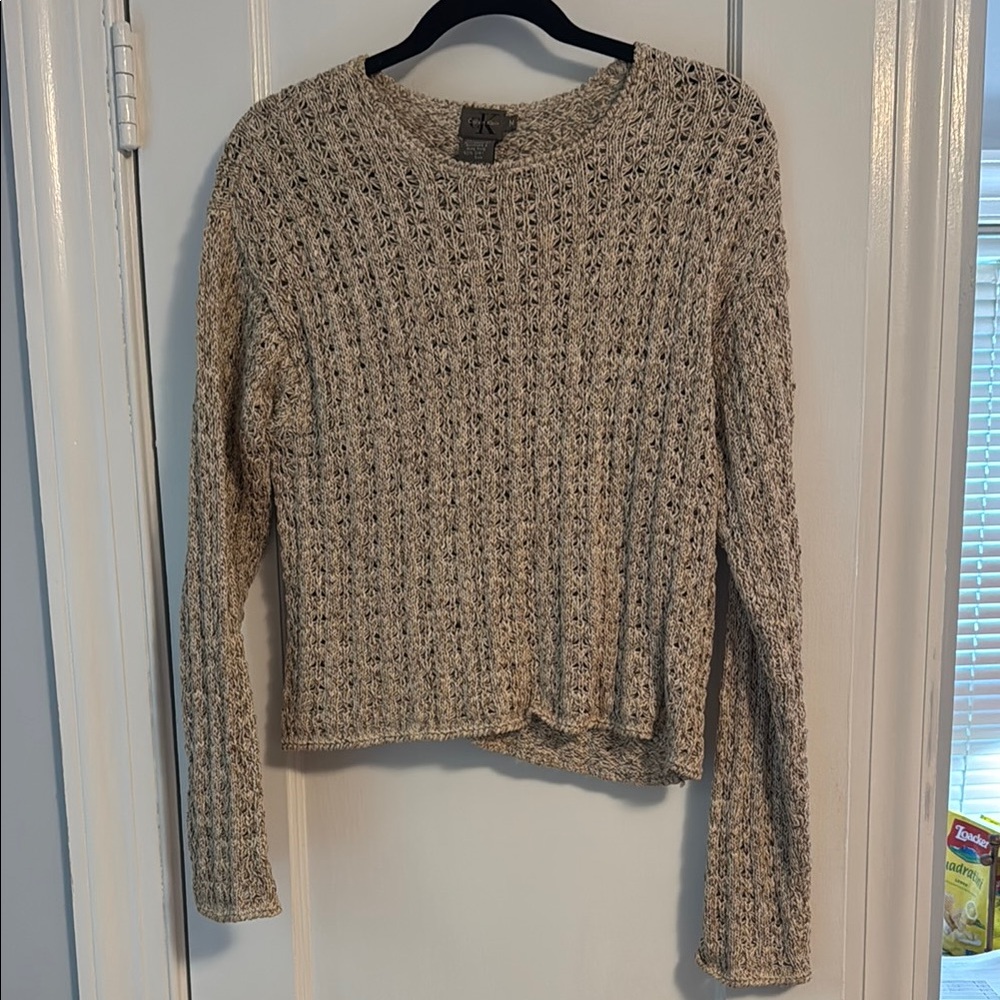 Calvin Klein Women's Beige Sweater